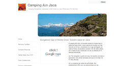 Desktop Screenshot of campingjaca.com